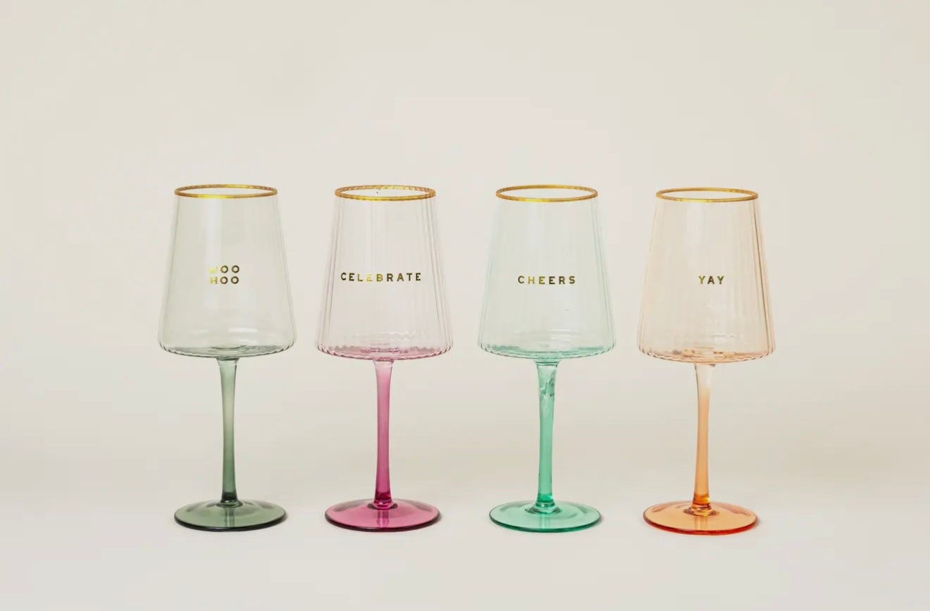 Emergency Confetti - Wine Glass